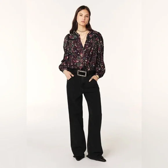 ba&sh Faizae Long-Sleeved Blouse - Picture 2 of 11